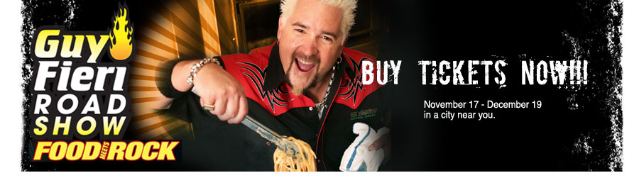 Win Free Tickets to the Guy Fieri Roadshow