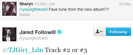 Takin' it to the Tweets: Jared Followill Talks New KOL Album on Twitter