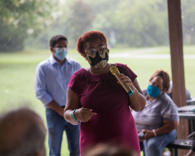 A Black Single Mom Seeks to Make History, Fill Alexander’s U.S. Senate Seat