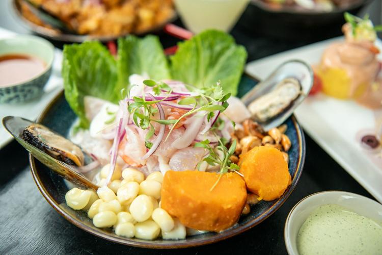 Ceviche at Limo