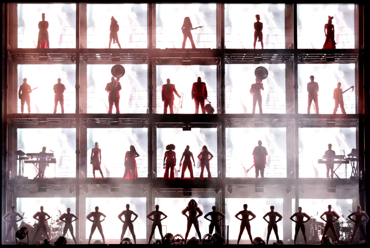 Beyoncé and Jay-Z Are Larger Than Life at Vanderbilt Stadium