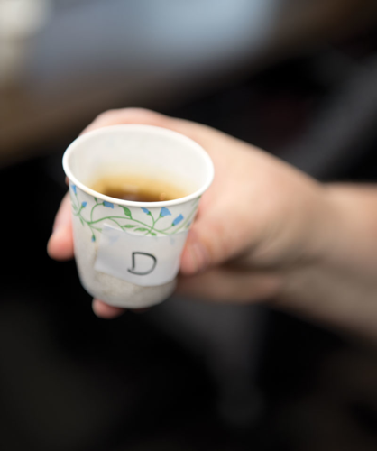 We sample cups of joe from four different coffee shops to see who's got the best bean juice (and who's got overpriced dishwater)