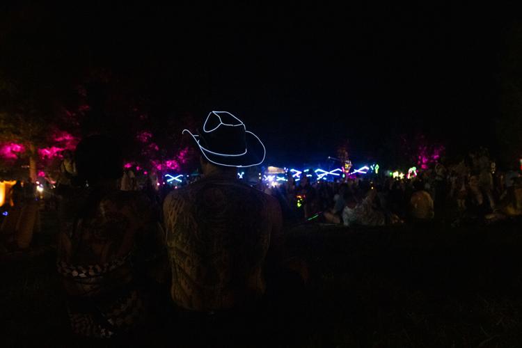 Fan sits as he watches Rebecca Black - Sam McIntyre .JPG