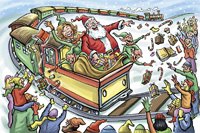 Adventures on the Santa Train