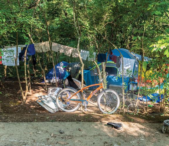 Brookmeade Homeless Camp
