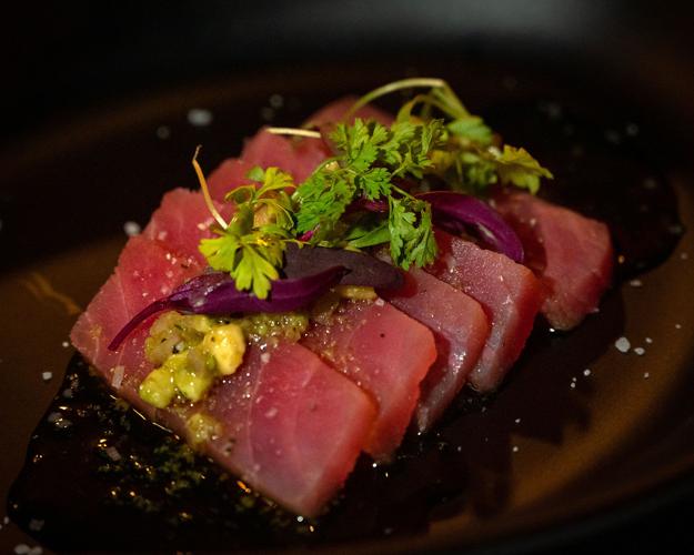 Ahi Tuna Crudo at Humble Baron