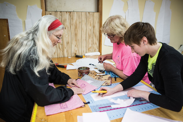 In a Smithville uniform factory, has Nashville found the missing threads for its local fashion industry?