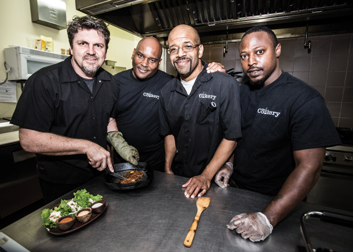 At The Cookery restaurant and culinary program, Brett Swayn nourishes homeless men through social enterprise