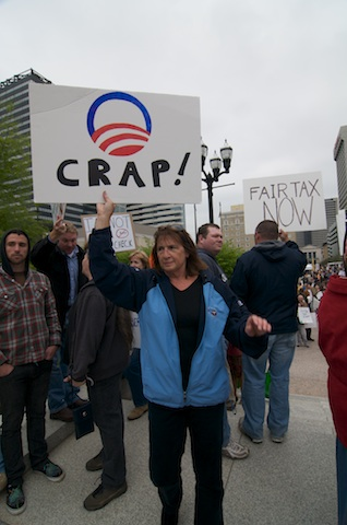 Nashville Tea Party at Legislative Plaza