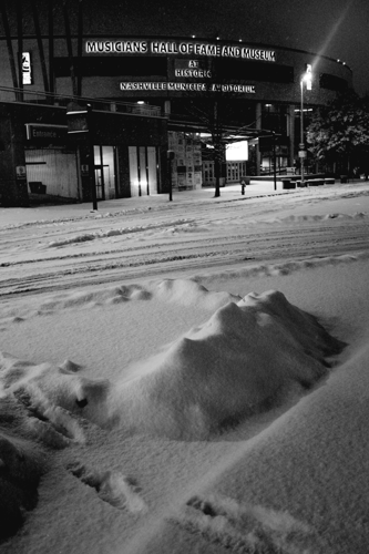 Slideshow: Downtown Nashville During the Ice Storm