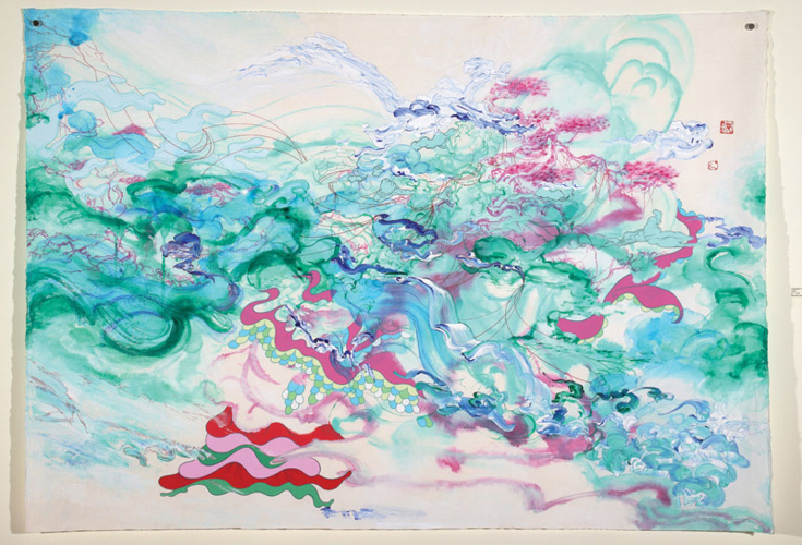 By mashing up common cultural touchstones, South Korean-born artist Jiha Moon explores our national psyche