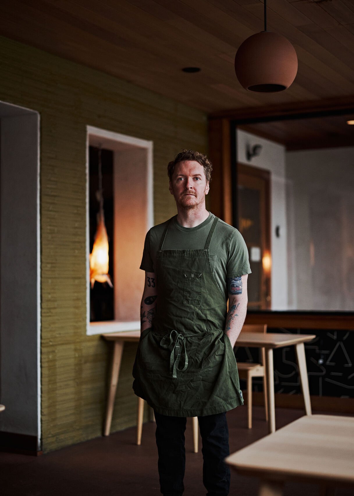 Locust chef Trevor Moran