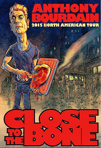 Anthony Bourdain's Latest Tour Launches July 7 in Nashville