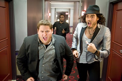 Get Him to the Greek: that Russell Brand-Jonah Hill pairing works great, but backstory provides Spartan laughs