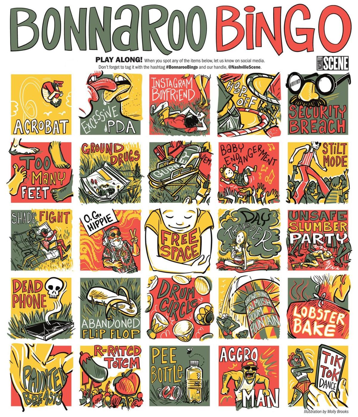 Bonnaroo Bingo 2023