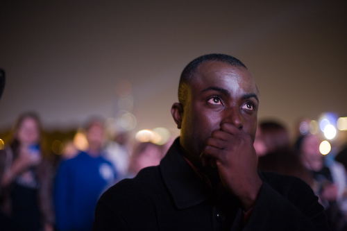 Hundreds of Thousands Flock to Obama Rally in Chicago