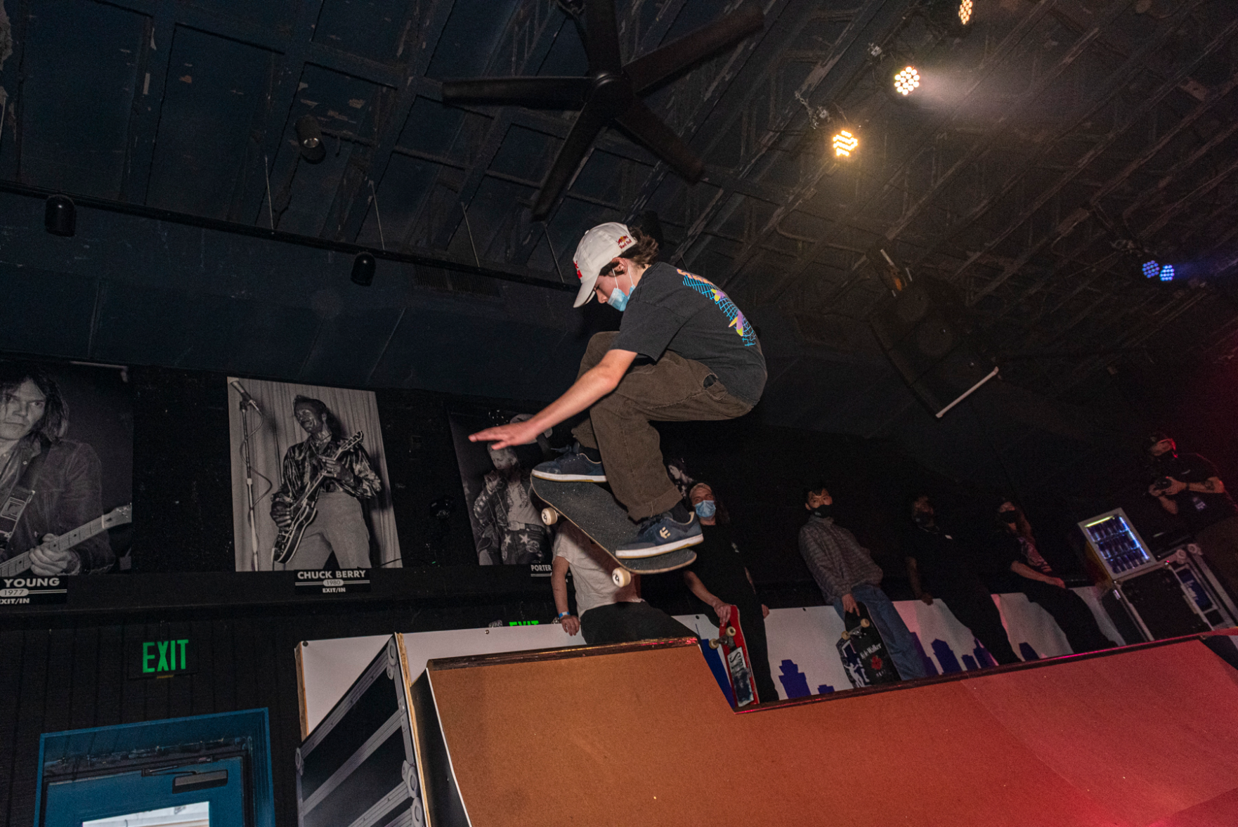 Exit/In Transforms Into Pop-Up Skate Park to Benefit Independent Venues