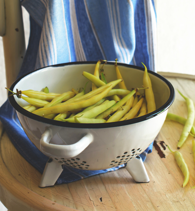 Farmers Market Find: Yellow Wax Beans (With Recipe)