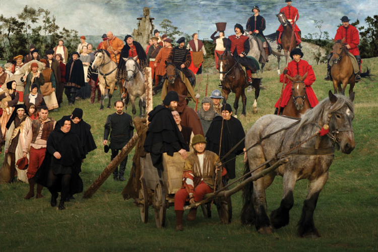 Going inside the metaphysics of Bruegel's art in <i>The Mill and the Cross</i>