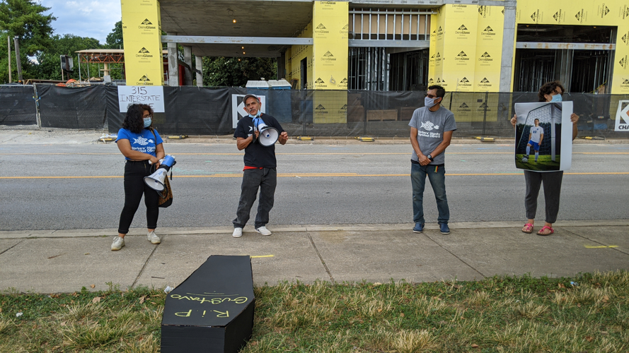 Vigil Honors Gustavo Ramirez, Advocates Demand Accountability