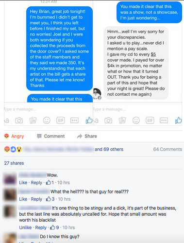 Brian's Wrong: How a $100 Kerfuffle Incurred the Wrath of Facebook