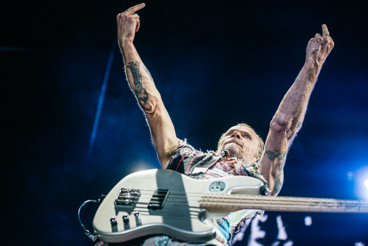 Red Hot Chili Peppers Give It Away Saturday Night at Bonnaroo