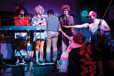 At the Dickson Chix's Church Street drag gospel, the holy trinity is Jesus, vodka and Vicodin