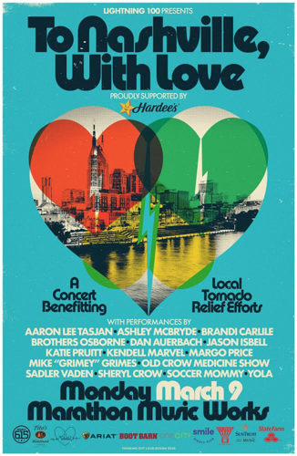 Jason Isbell, Brandi Carlile, Many More Set for To Nashville, With Love Benefit