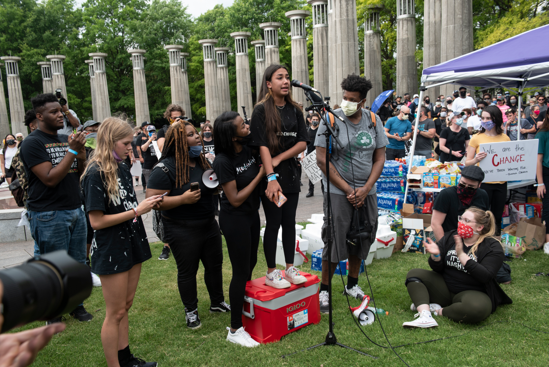 Scenes From the Teens for Equality Rally in Downtown Nashville