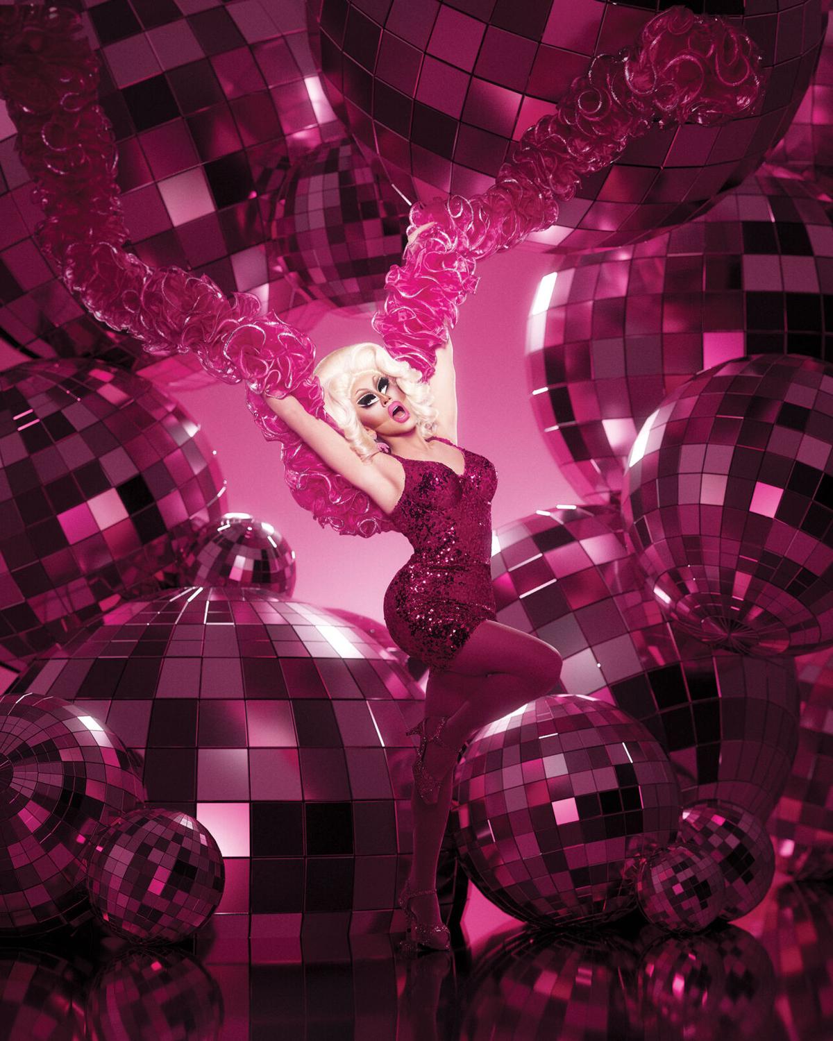 trixie mattel pink dress this dress was stolen RIP