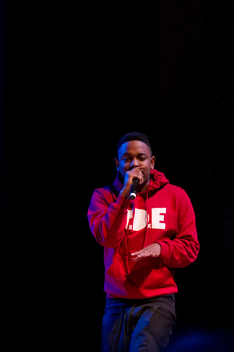 Kendrick Lamar w/Chancellor Warhol at War Memorial Auditorium, 11/4/12