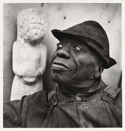 William Edmondson, by Louise Dahl-Wolfe
