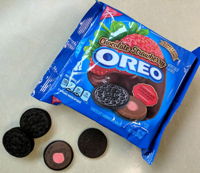 The Chocolate Strawberry Oreos are Not Gross