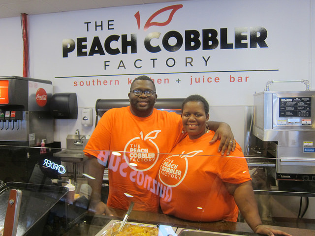 First Bite: The Peach Cobbler Factory Opens in Peabody Corner Marketplace