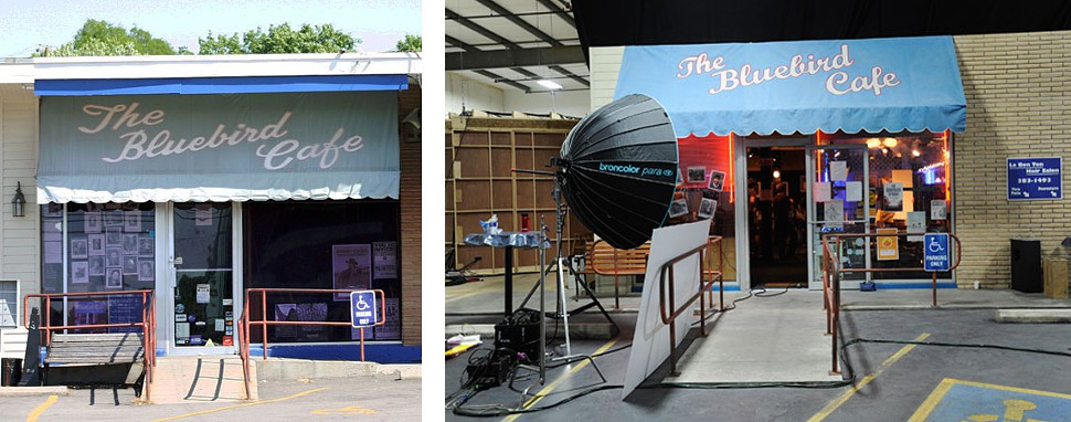 Look! Images of Replicated Bluebird Cafe From the Set of ABC's <i>Nashville</i>