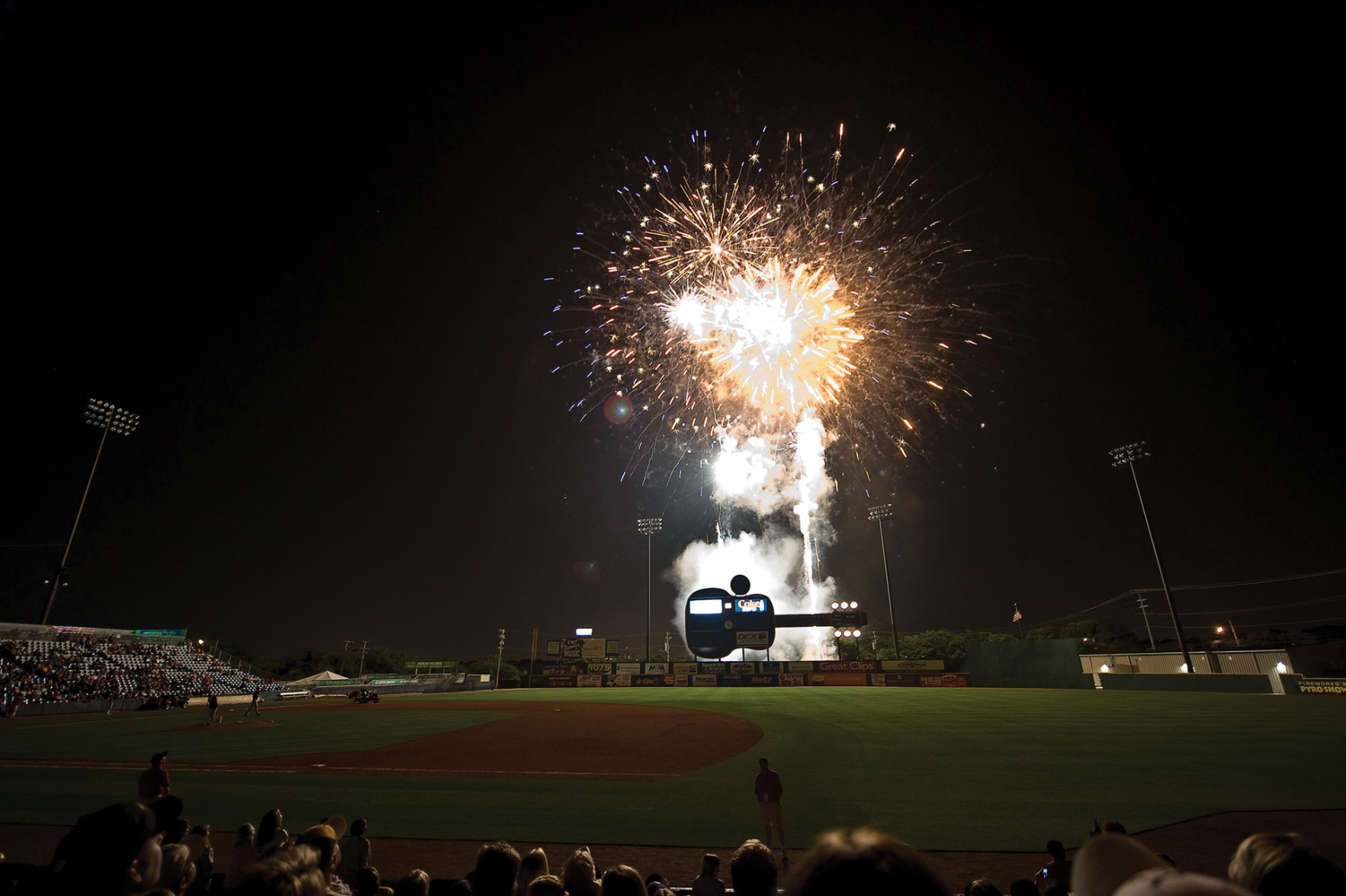 Developer Pays $54.8K for Greer Stadium's Guitar-Shaped Scoreboard