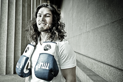 Luke Sanders beats people up for money — and it's making him a rising MMA star