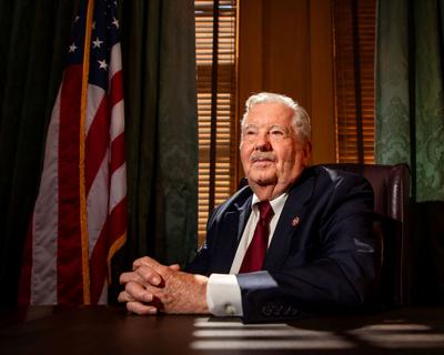Lt. Gov. Randy McNally in his office, April 2026
