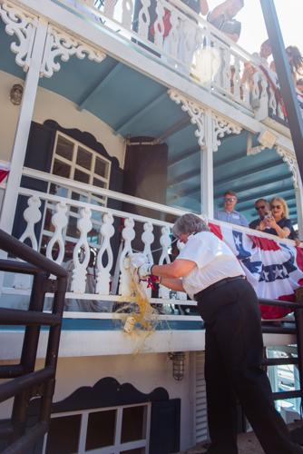 The christening of Nashville Riverboats' Capitol, May 13, 2026