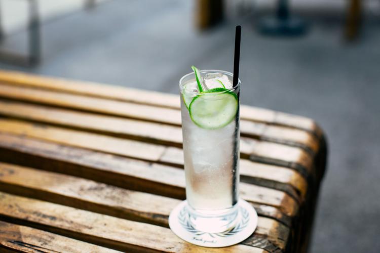 Gin-and-tonic at Bar Sovereign