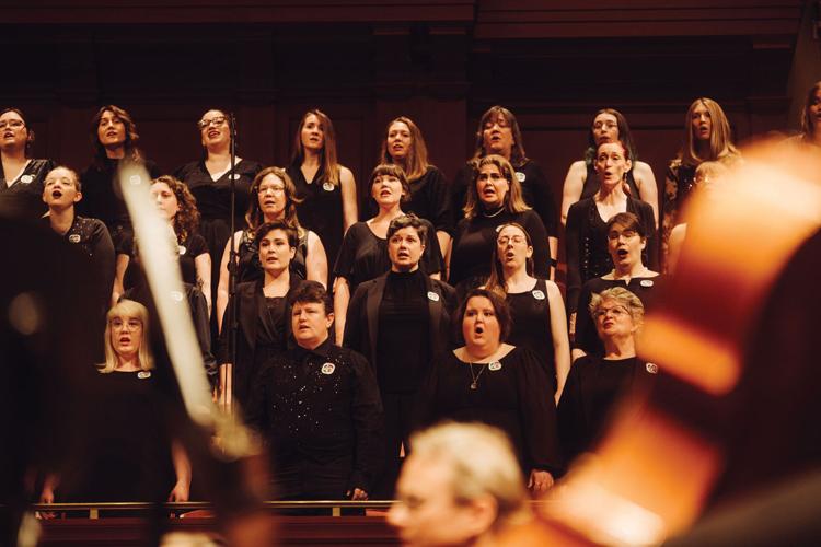 Nashville in Harmony in rehearsal