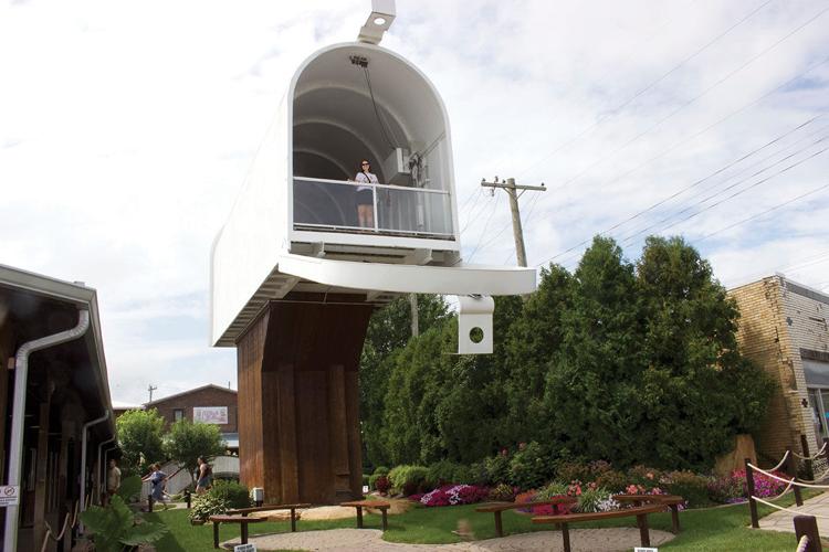 Casey's giant mailbox