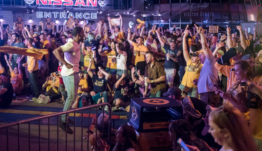 How the City Became a Predators Town