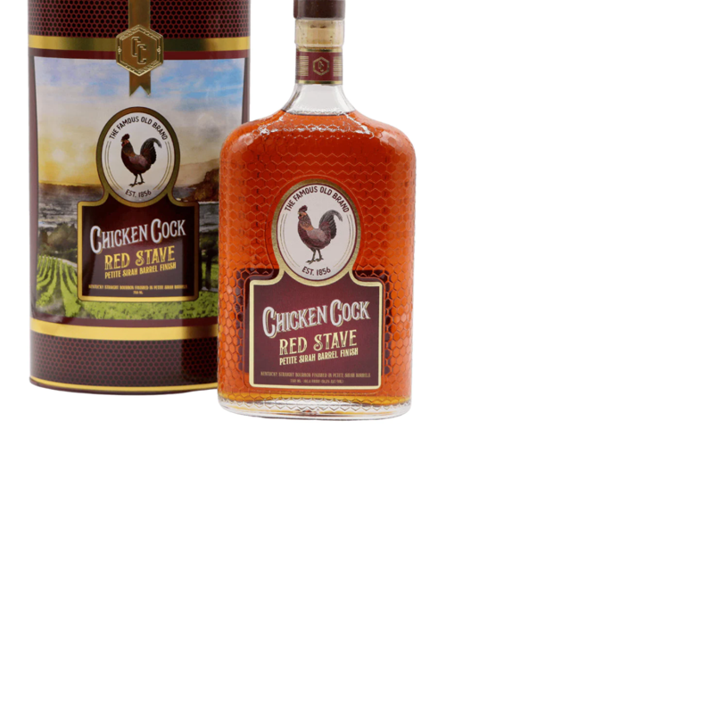 Chicken Cock Red Stave