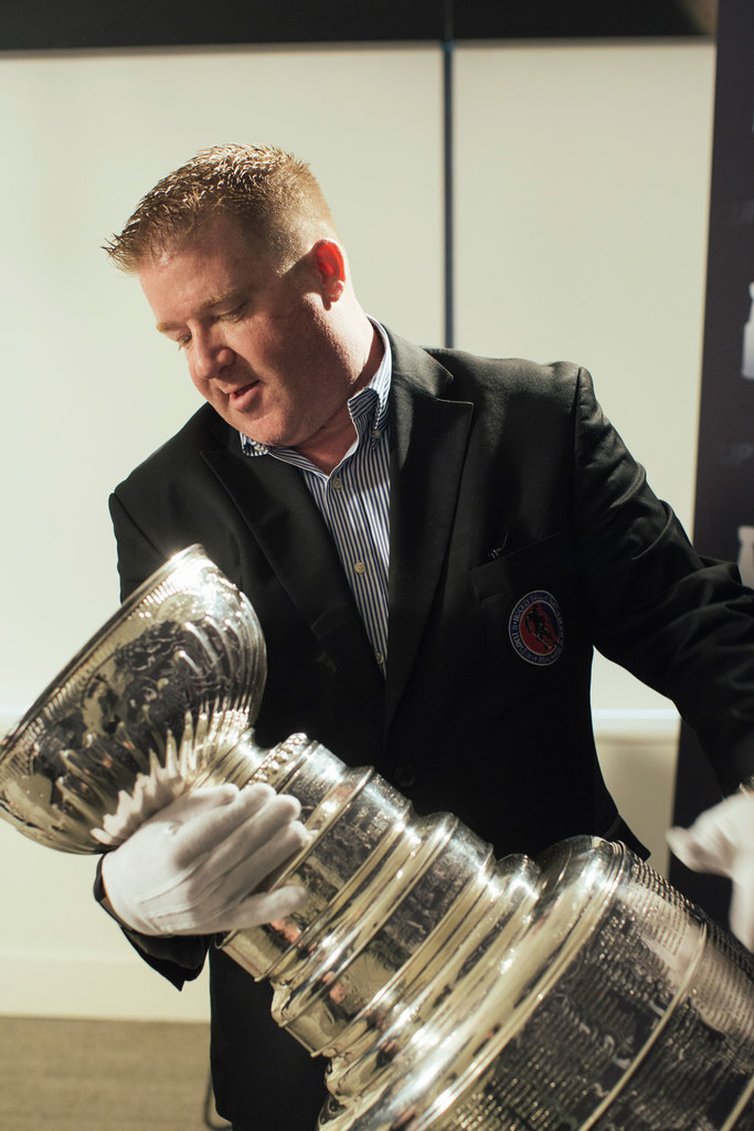 Keeper of The Stanley Cup Mike Bolt has a pretty cool job., By Tim and  Friends