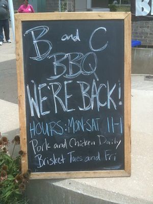 BBQ on the Move: B&C and P&P