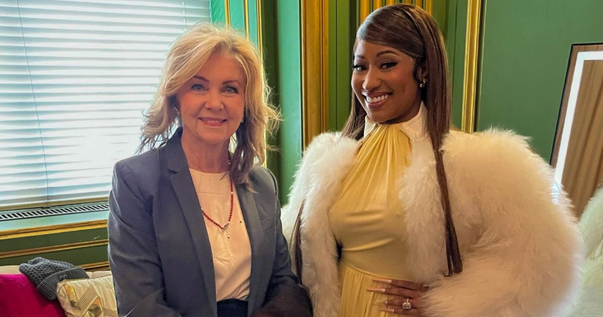 Why Is Marsha Blackburn Hanging Out With Nicki Minaj?