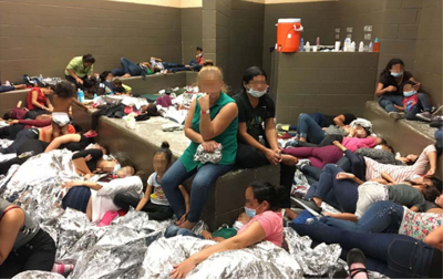 On Independence Day, a Protest Against Putting Kids in Cages