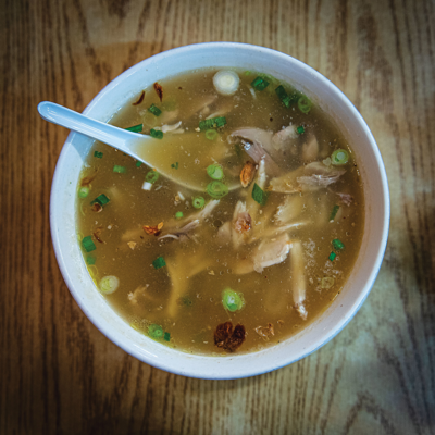 Cheap Eats: King Market — Chicken Noodle Soup — $8