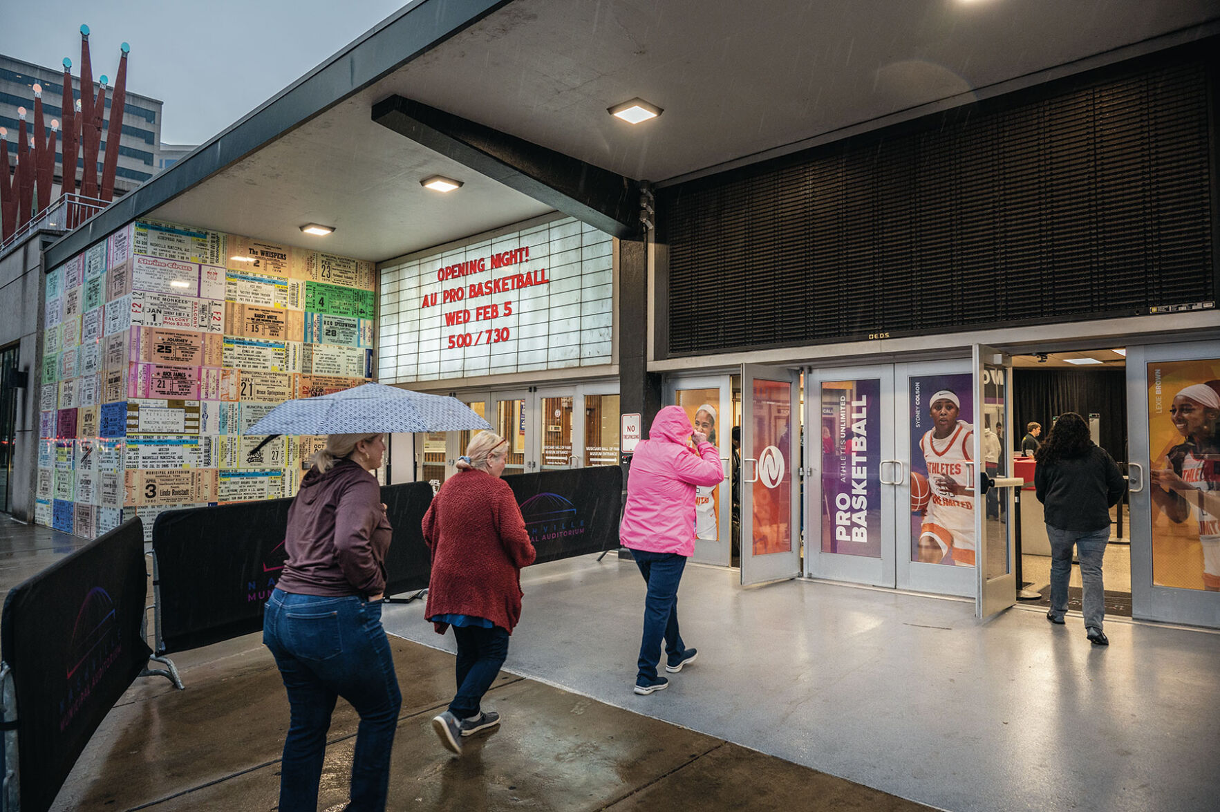 Athletes Unlimited First Game